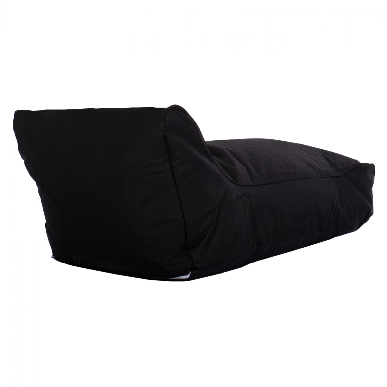 Пуф Алоха черен цвят 100% водоустойчив 140x70x60h-см