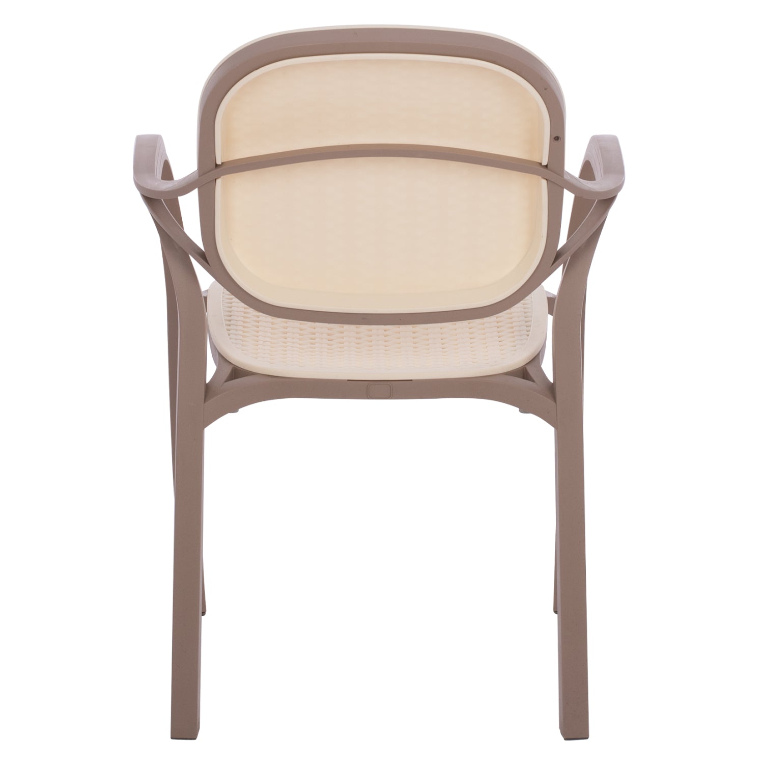 Стол Лина цвят бежов-кафяв 57x57x83