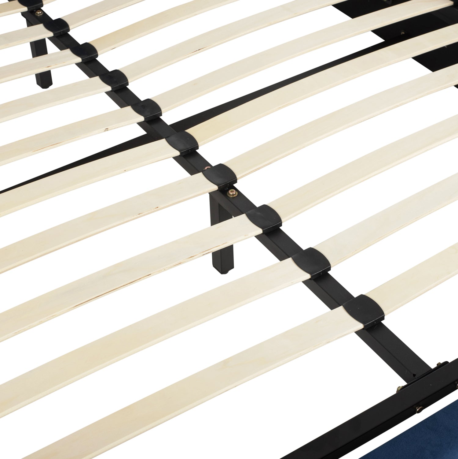 Легло Briley син цвят 160x200см