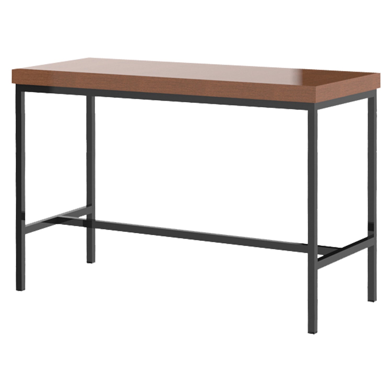 Метална основа за маса, черна 110x60x75см подходяща за повърхност 120x70 КГ5821