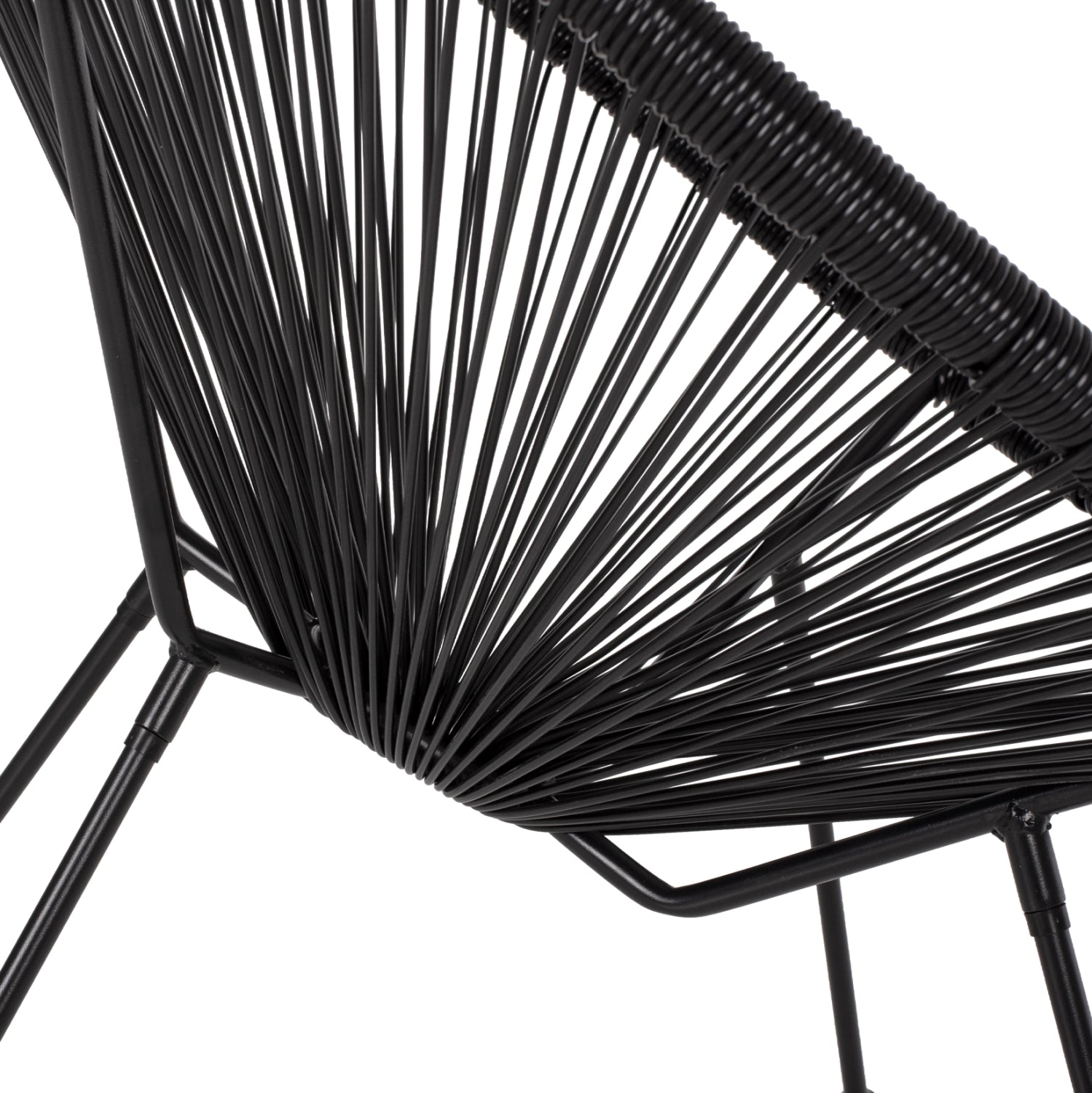 Кресло Алегра акапулко черно 71x72x80