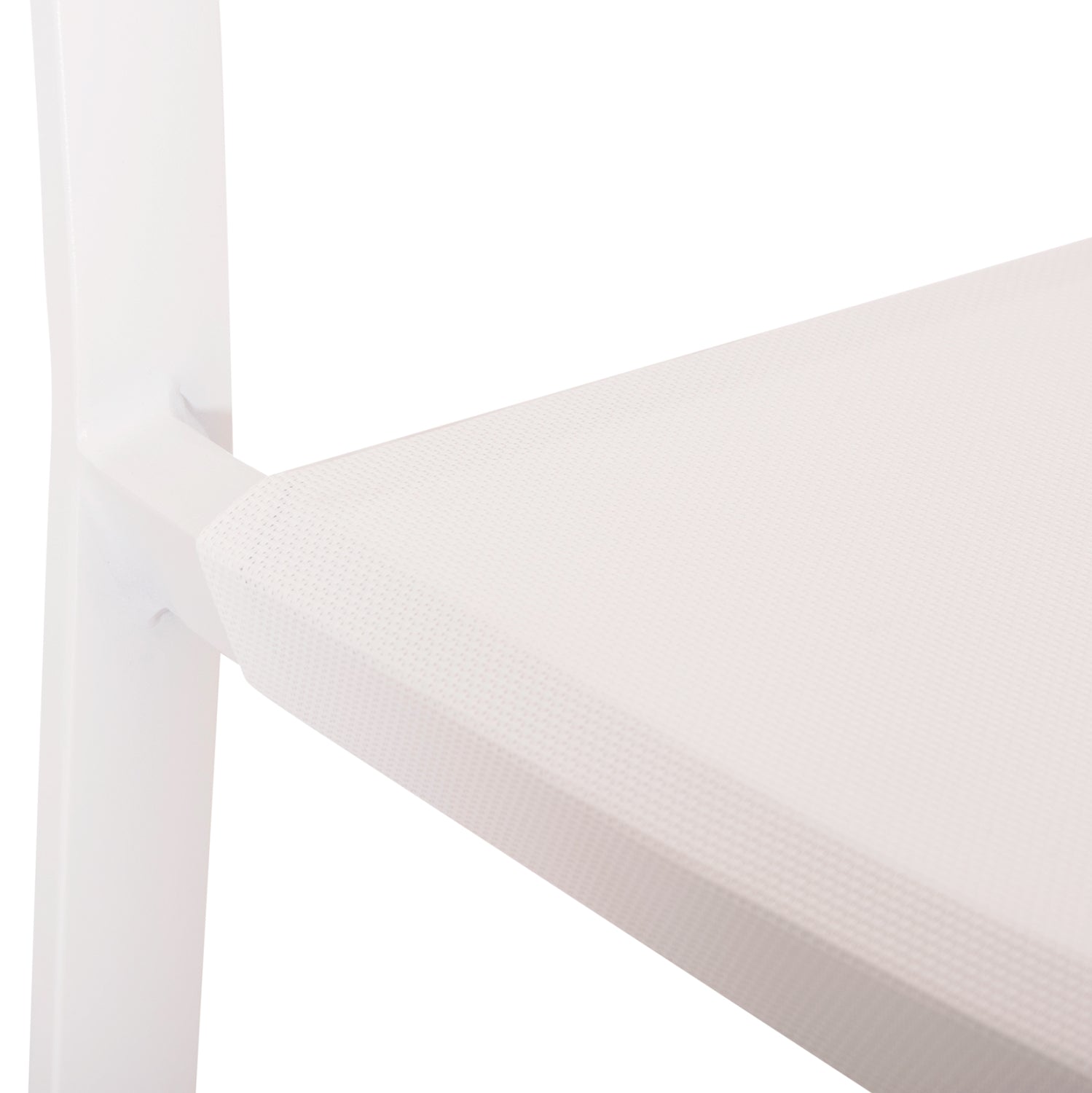 Бар стол 5892 средна височина -цвят бял-бежов 55x56,5x99