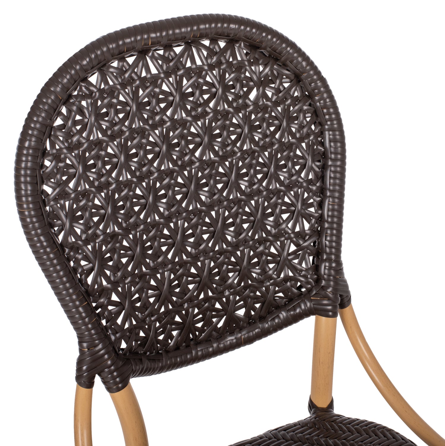 Стол Бамбо кафяв цвят 47x58x95