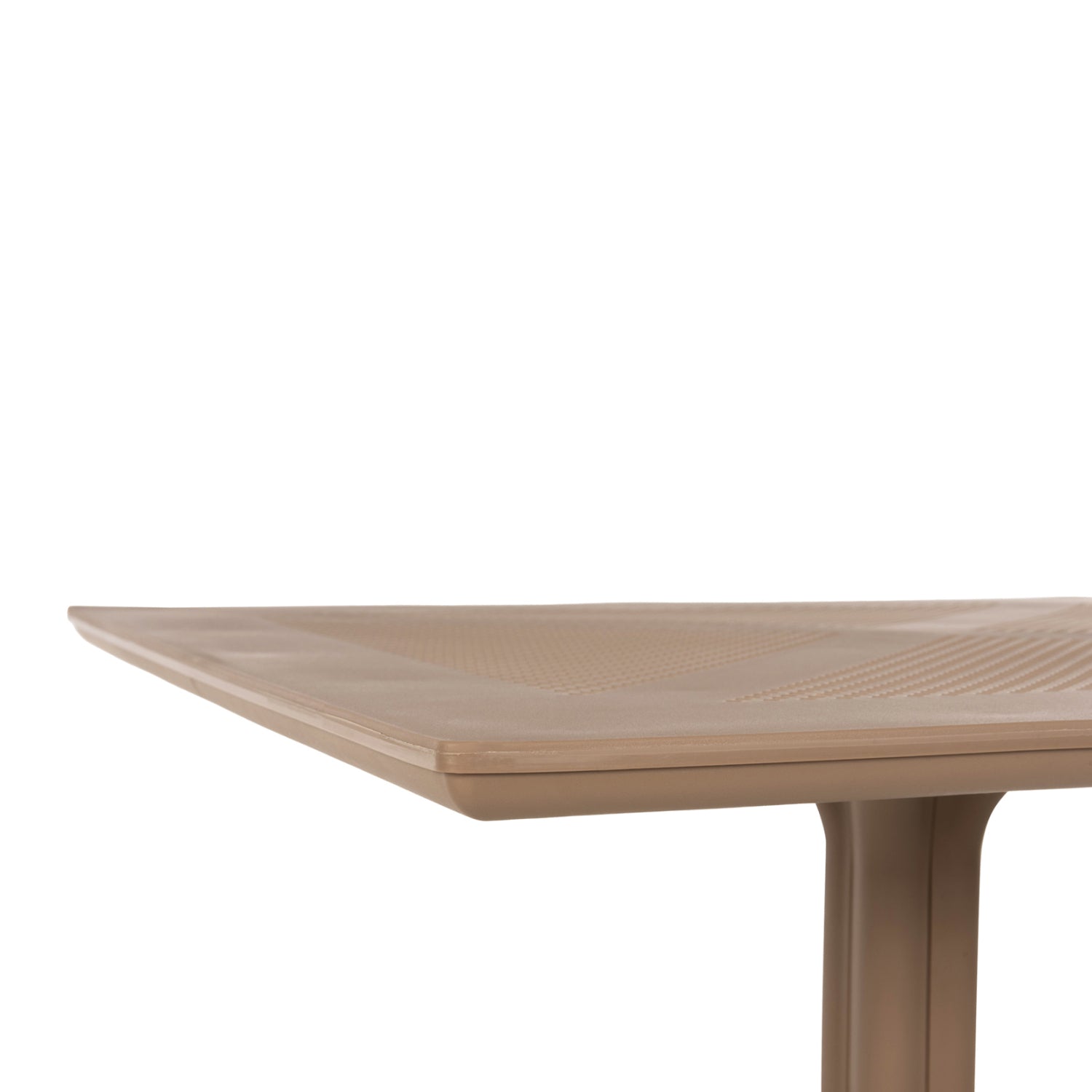 Градинска маса Сара капучино /полипропилен 80x80x75см