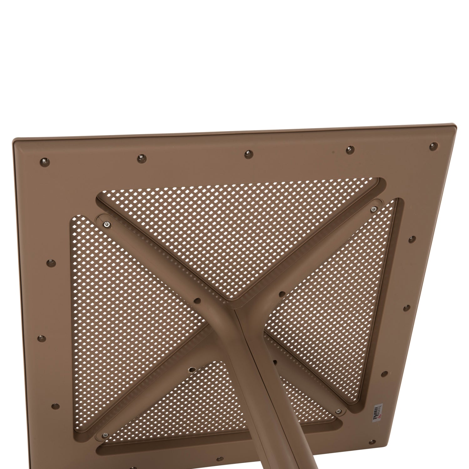 Градинска маса Сара капучино /полипропилен 80x80x75см