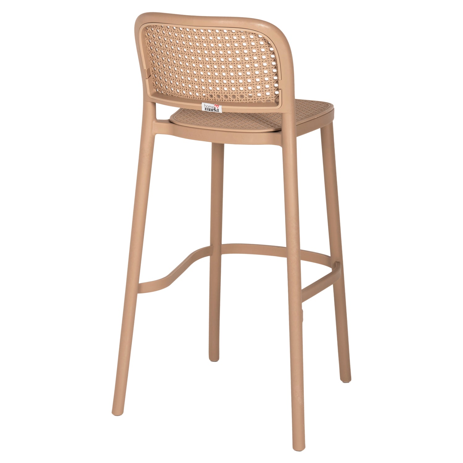 Бар стол 5939 пп ратан капучино 51x52x104