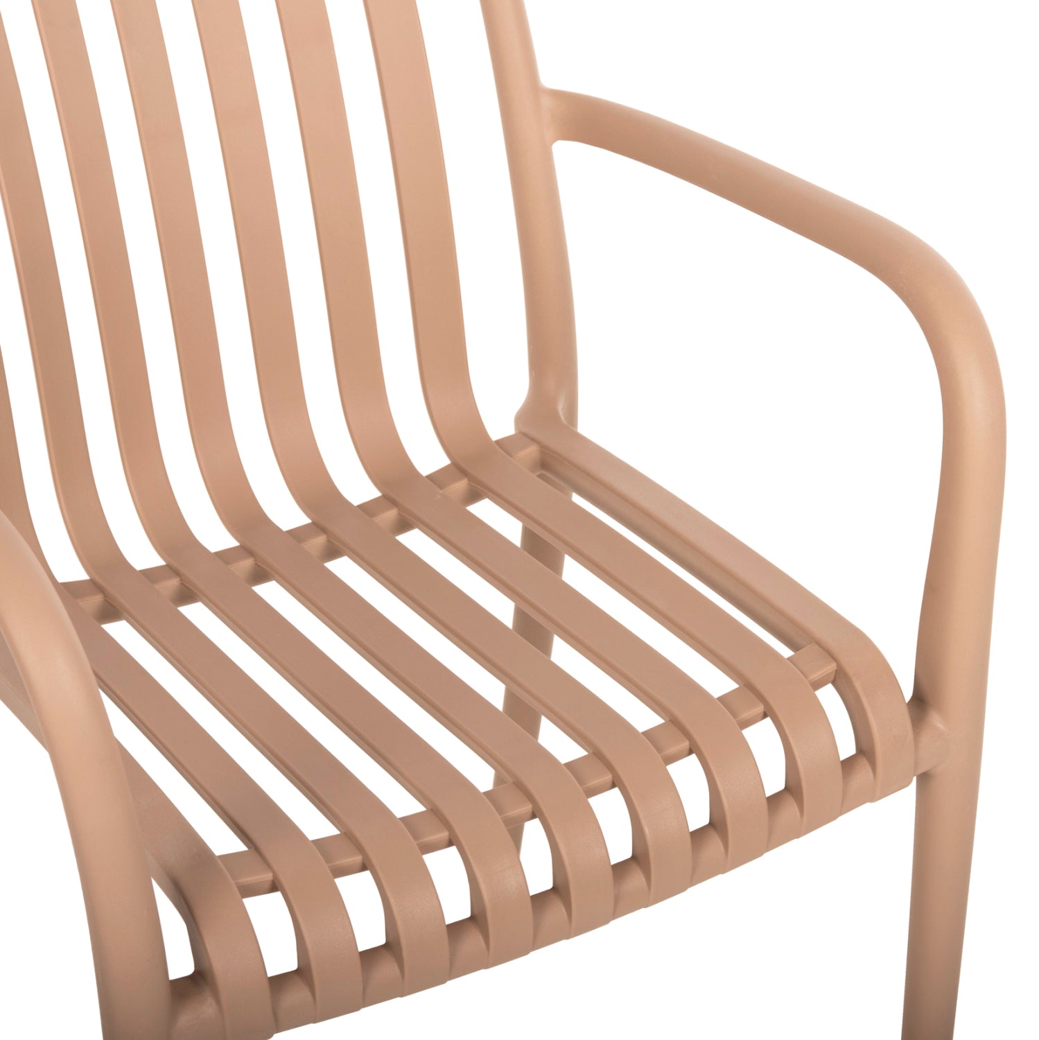 Полипропиленов стол TIPPY капучино 55x55x81см