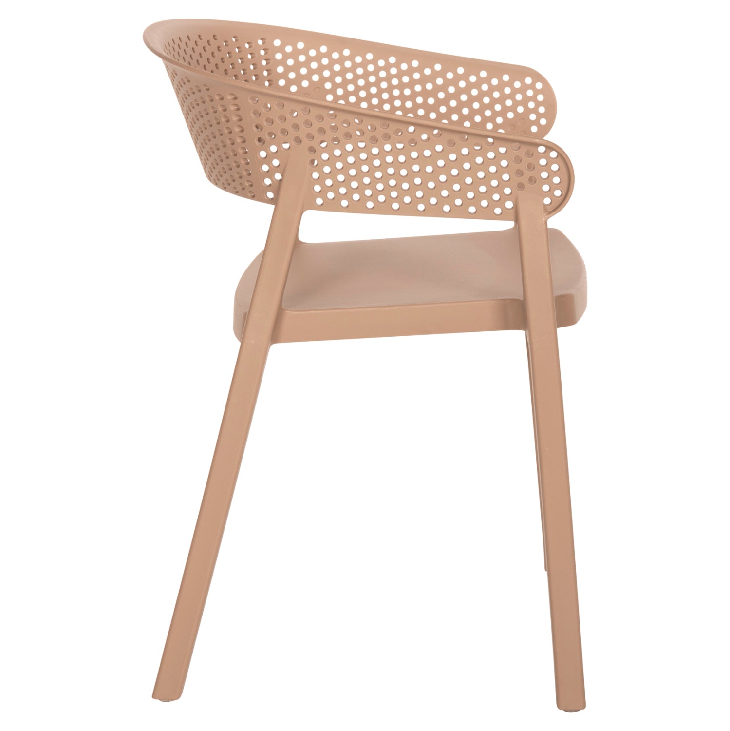 Стол PERFOE цвят капучино 53,5x50,5x73