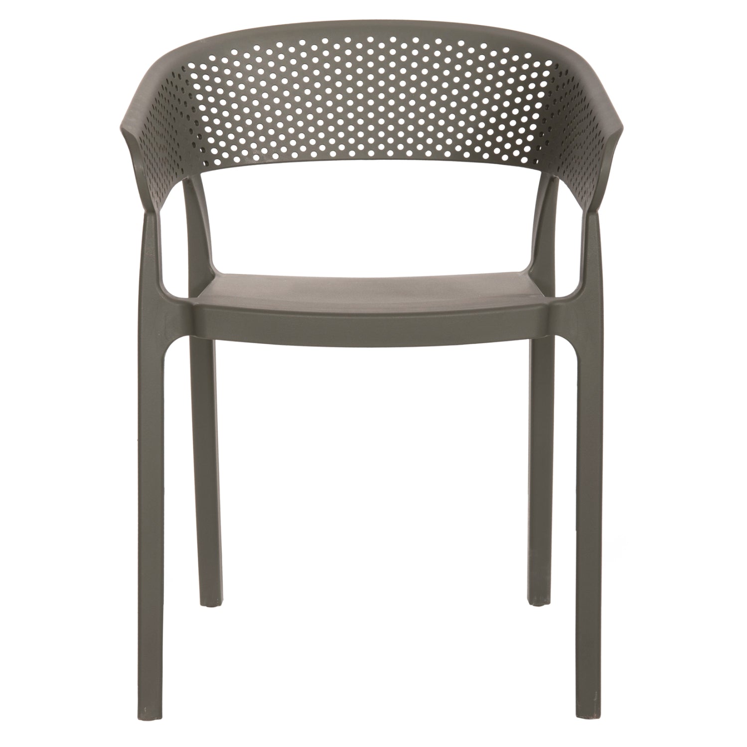 Стол PERFOE тъмно маслено зелен цвят 53,5x50,5x73