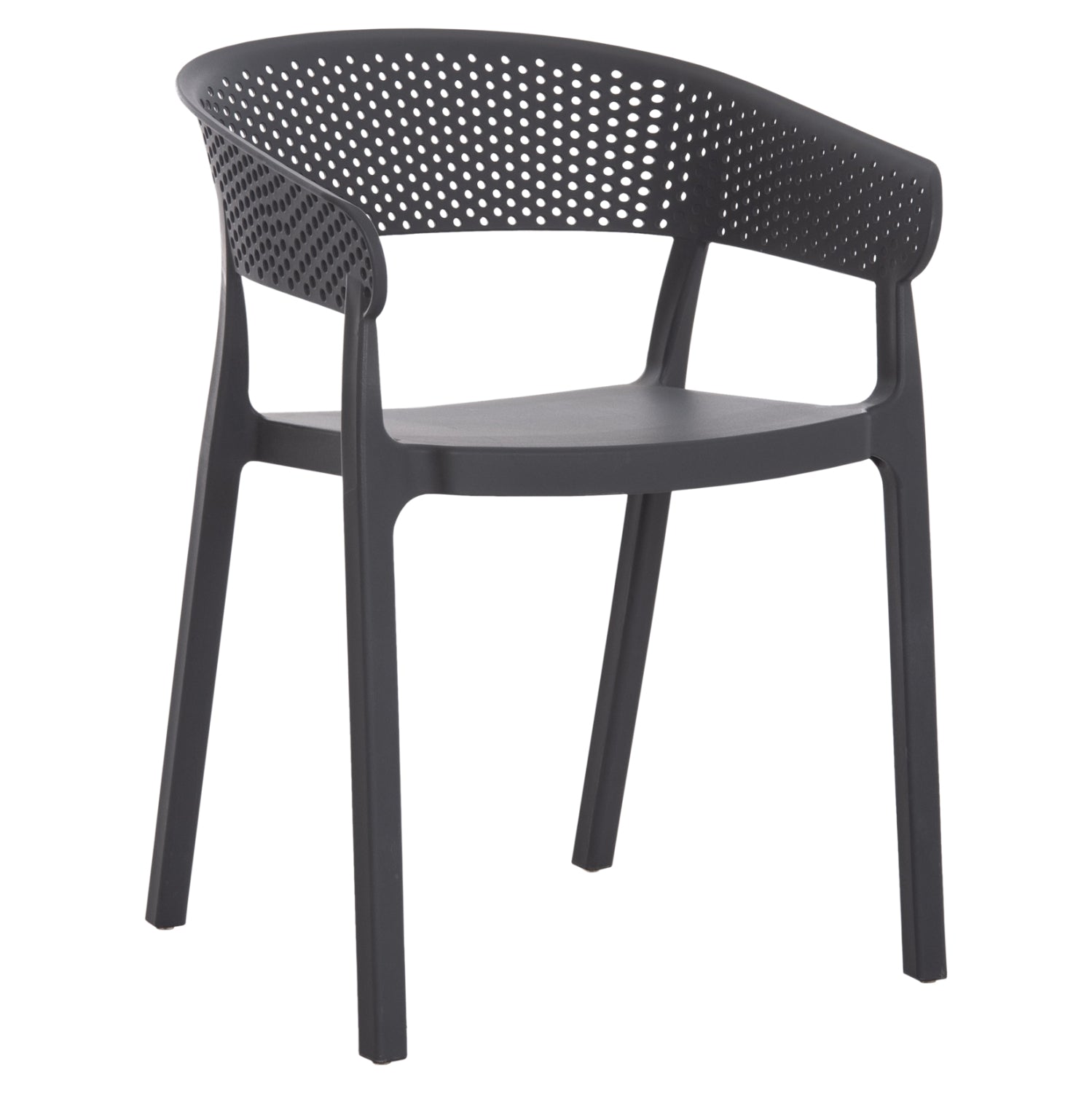 Стол PERFOE сив цвят 53,5x50,5x73