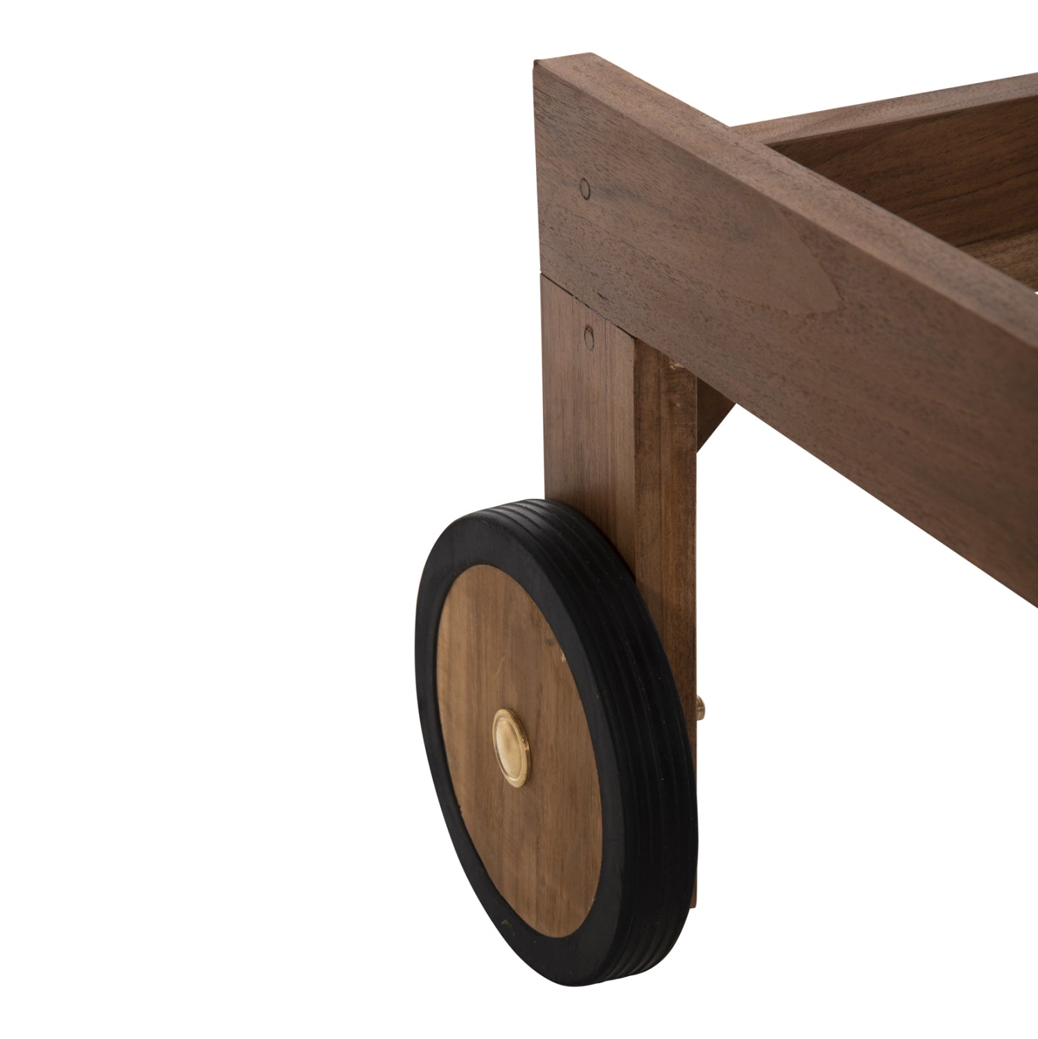 Шезлонг LAGERTHA натурал тиково дърво 200x65x102