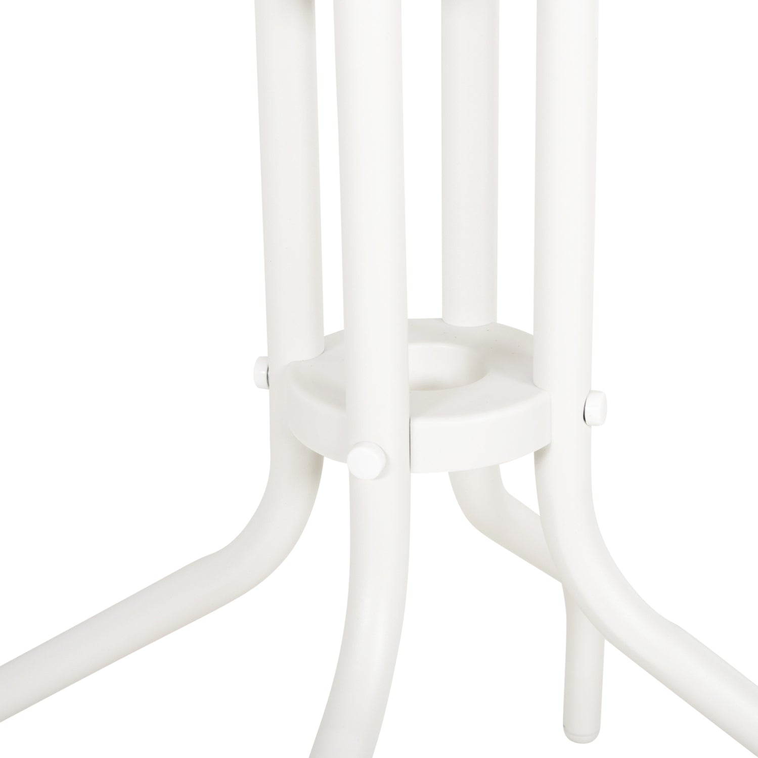 Маса Лино ф60 метална -бял цвят