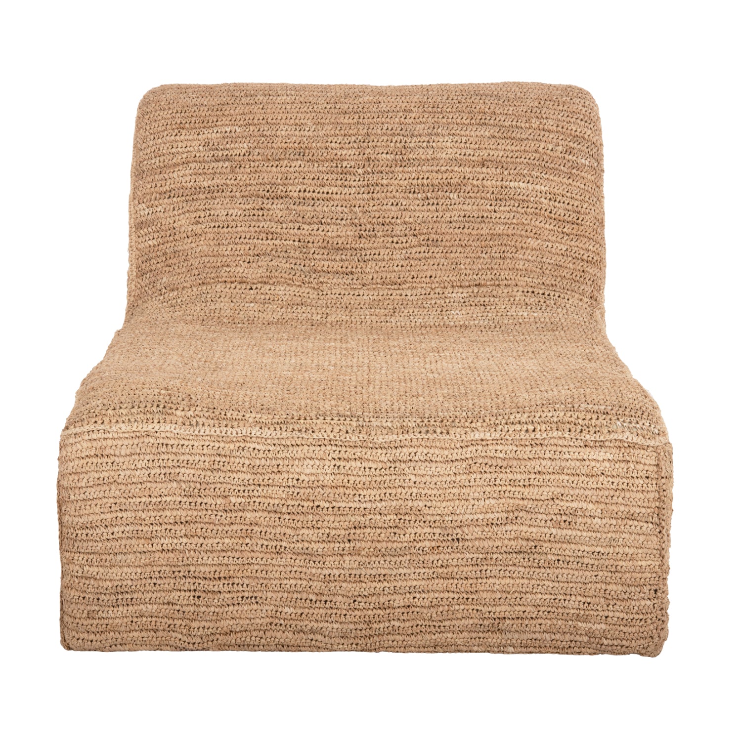 Пуф шезлонг BIBLOC натурал 84x118x73