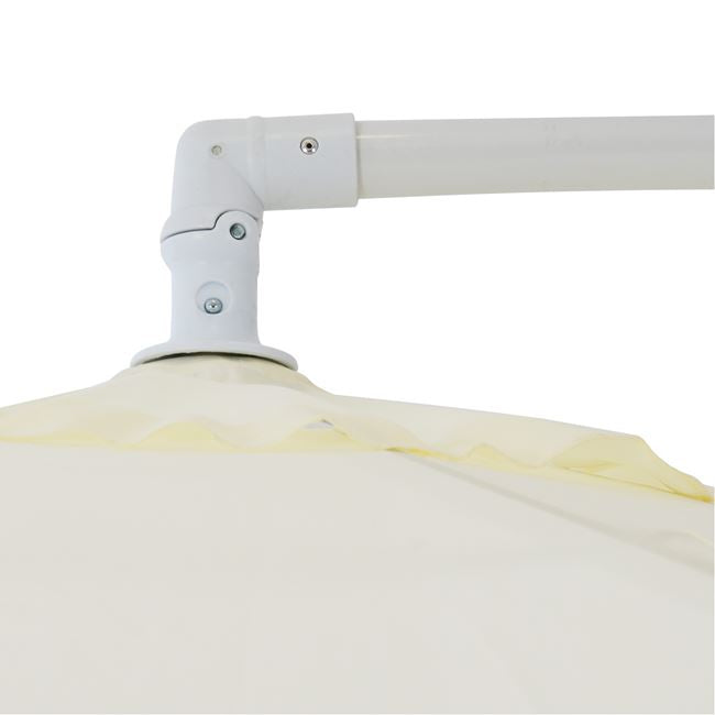 Висящ чадър цвят екрю Φ300x237cm.