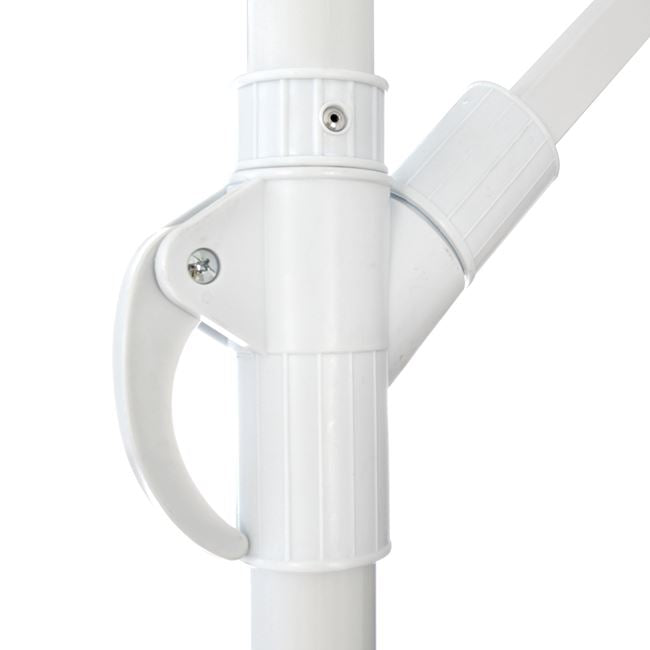 Висящ чадър цвят екрю Φ300x237cm.