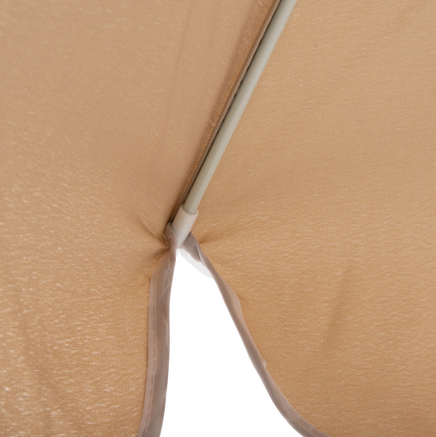 Плажен чадър RANDALLс 8 фибростъклени спици,цвят мока ф220/225см