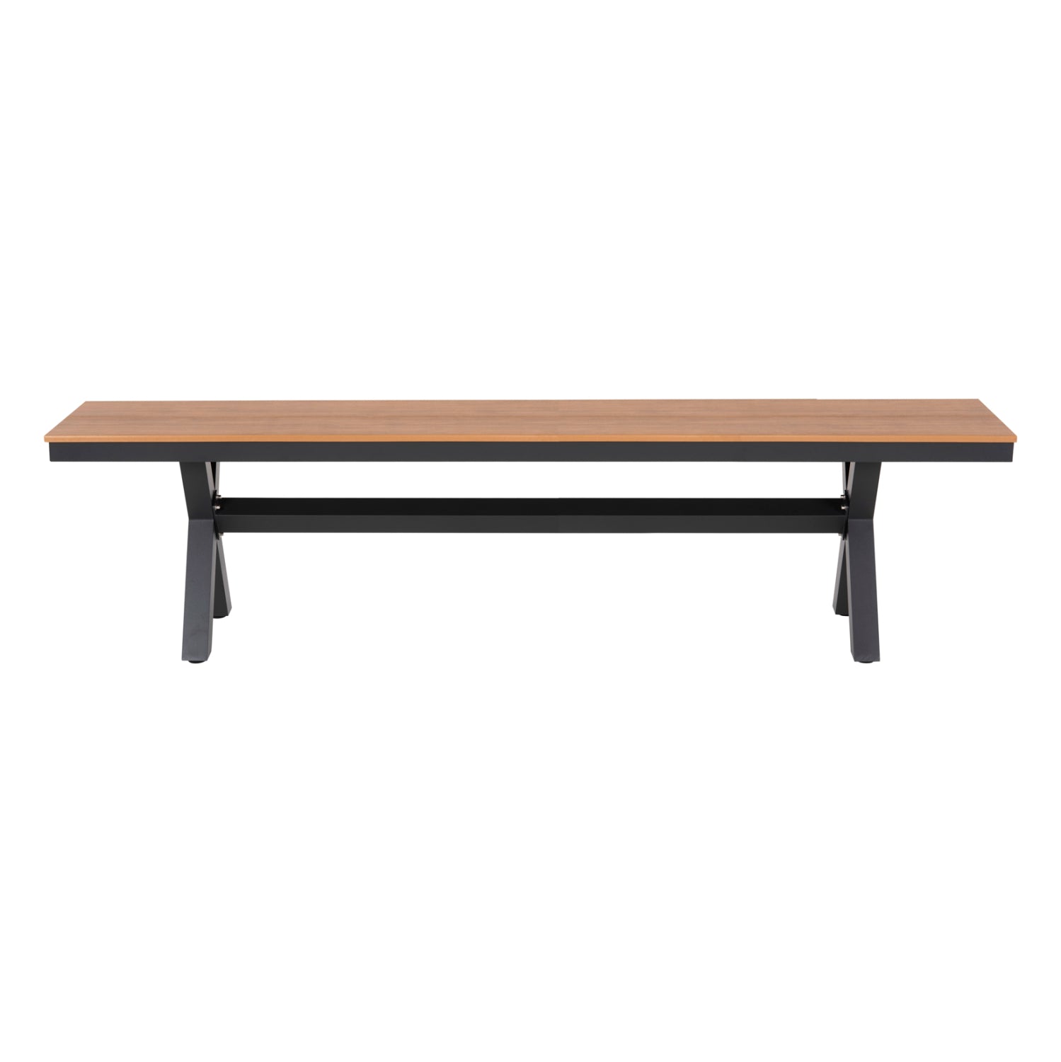 Пейка Таун цвят антрацит-натурал 220x36x44,5