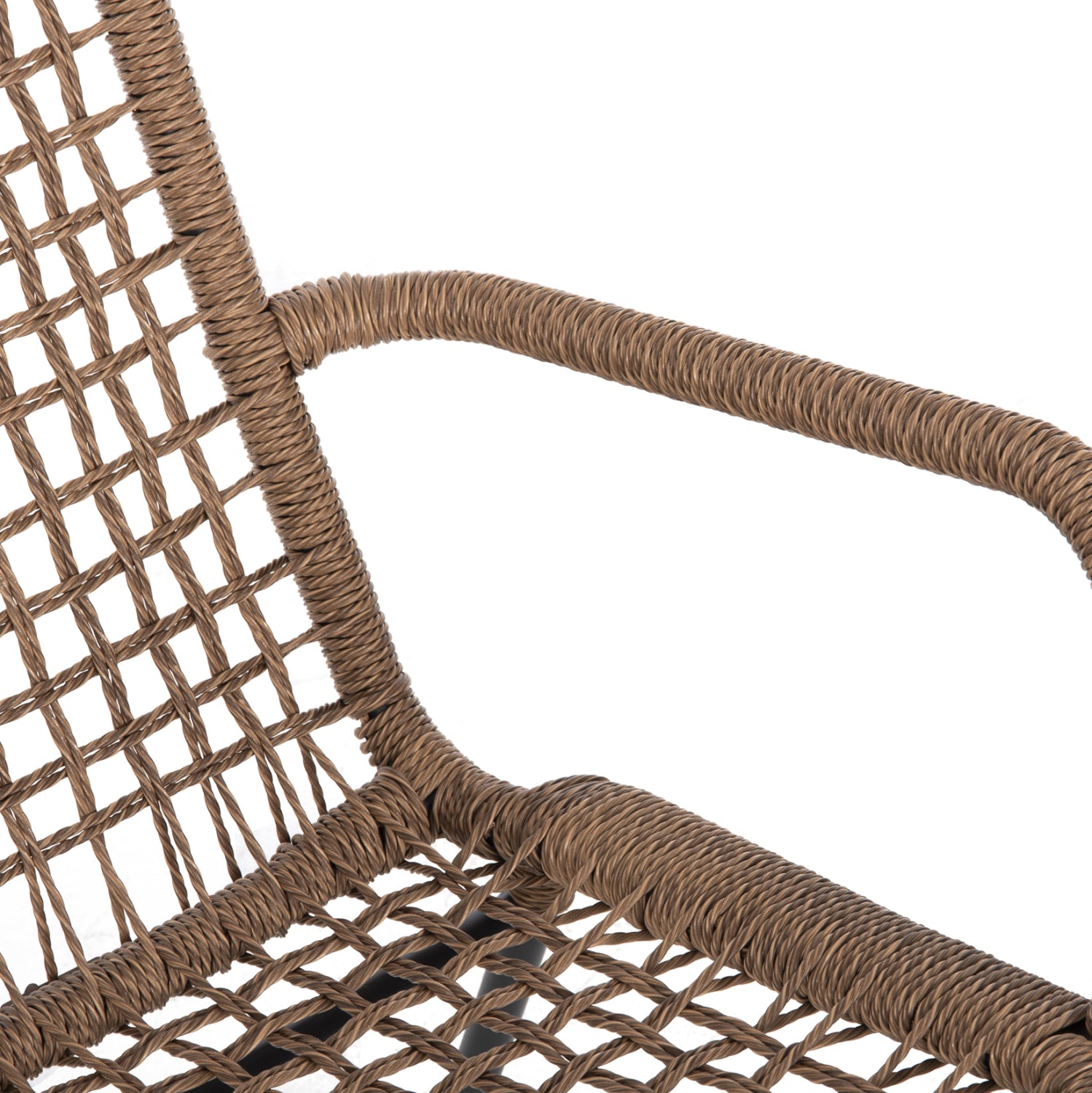 Кресло SPANO цвят антрацит-бежов 55,5x58x81