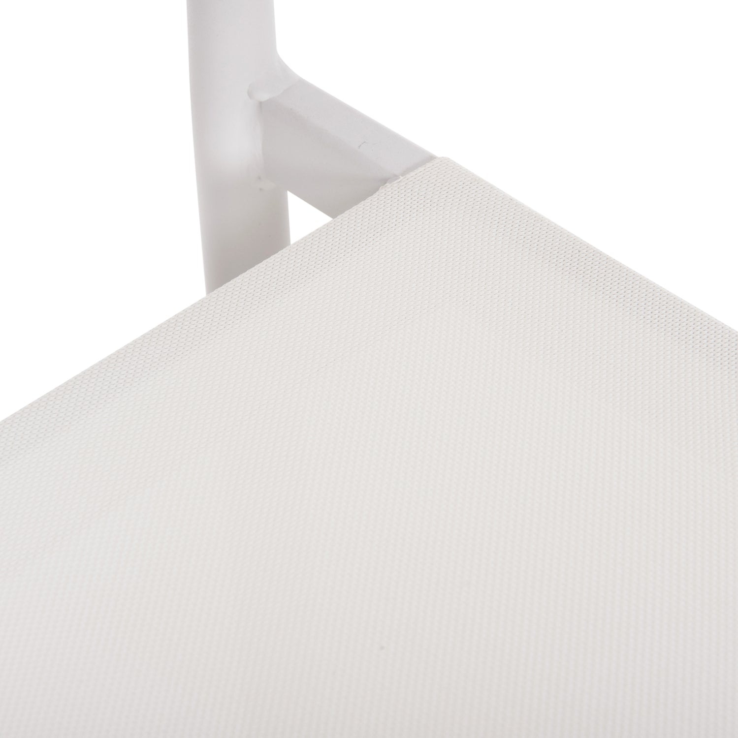 Кресло Шерли бял цвят 56x61x74,5 алуминий