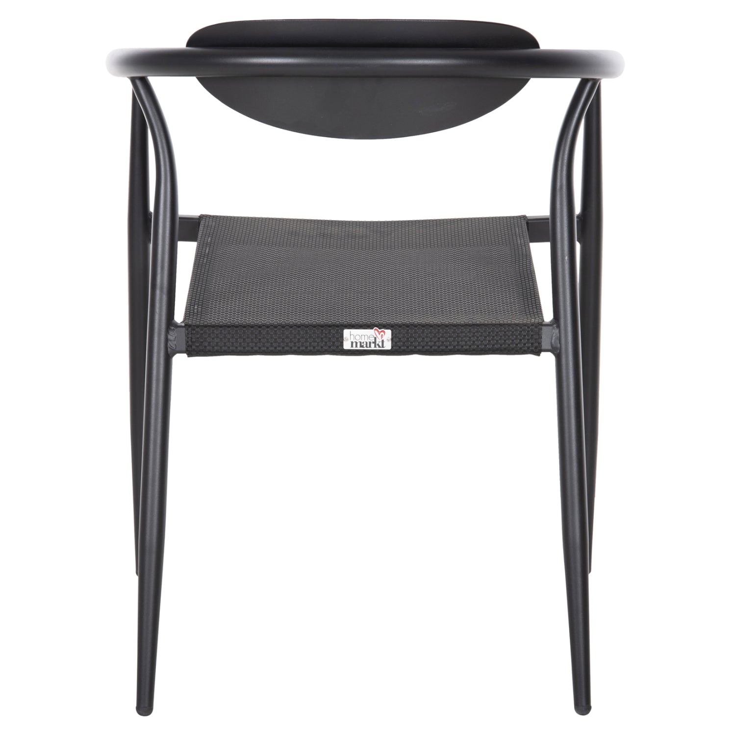 Кресло Шерли черен цвят 56x61x74,5 алуминий