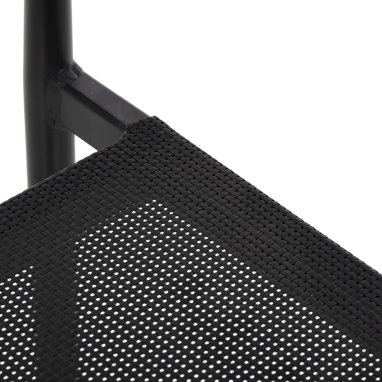 Кресло Шерли черен цвят 56x61x74,5 алуминий