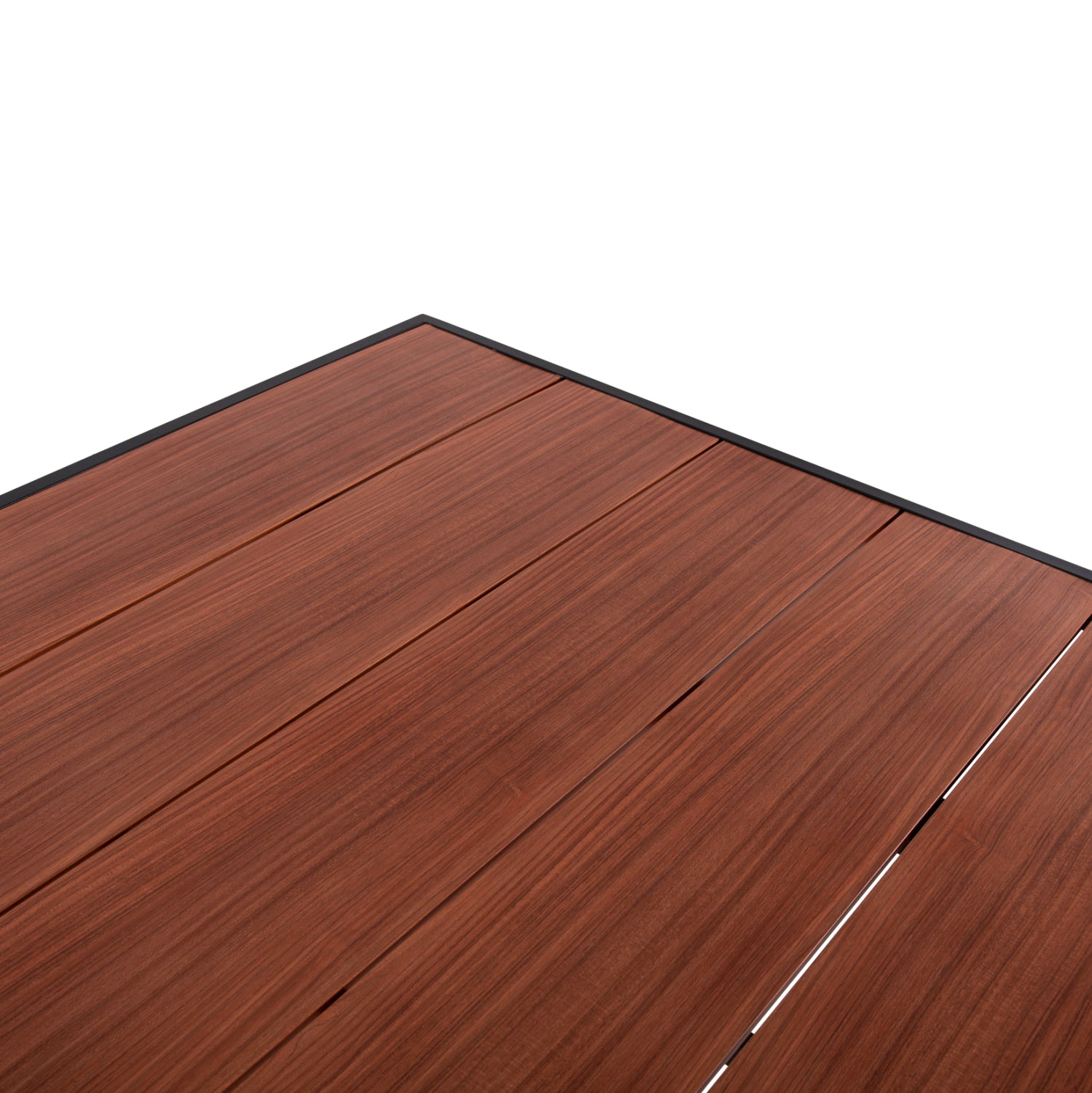 Маса GOBAR 240х105 алуминиева -цвят антрацит-натурал