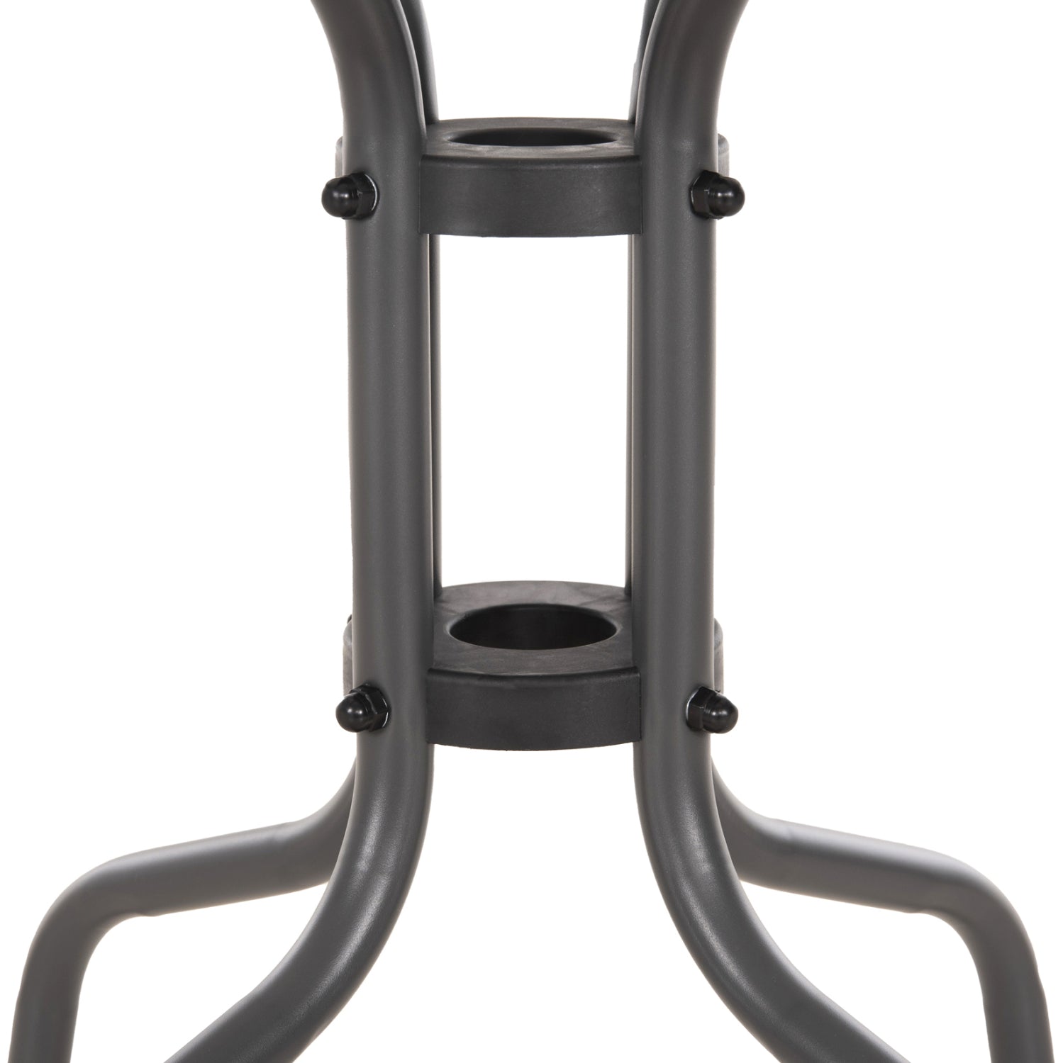 Странична маса Figoметал сиво-стъклена повърхност 45x45x51см