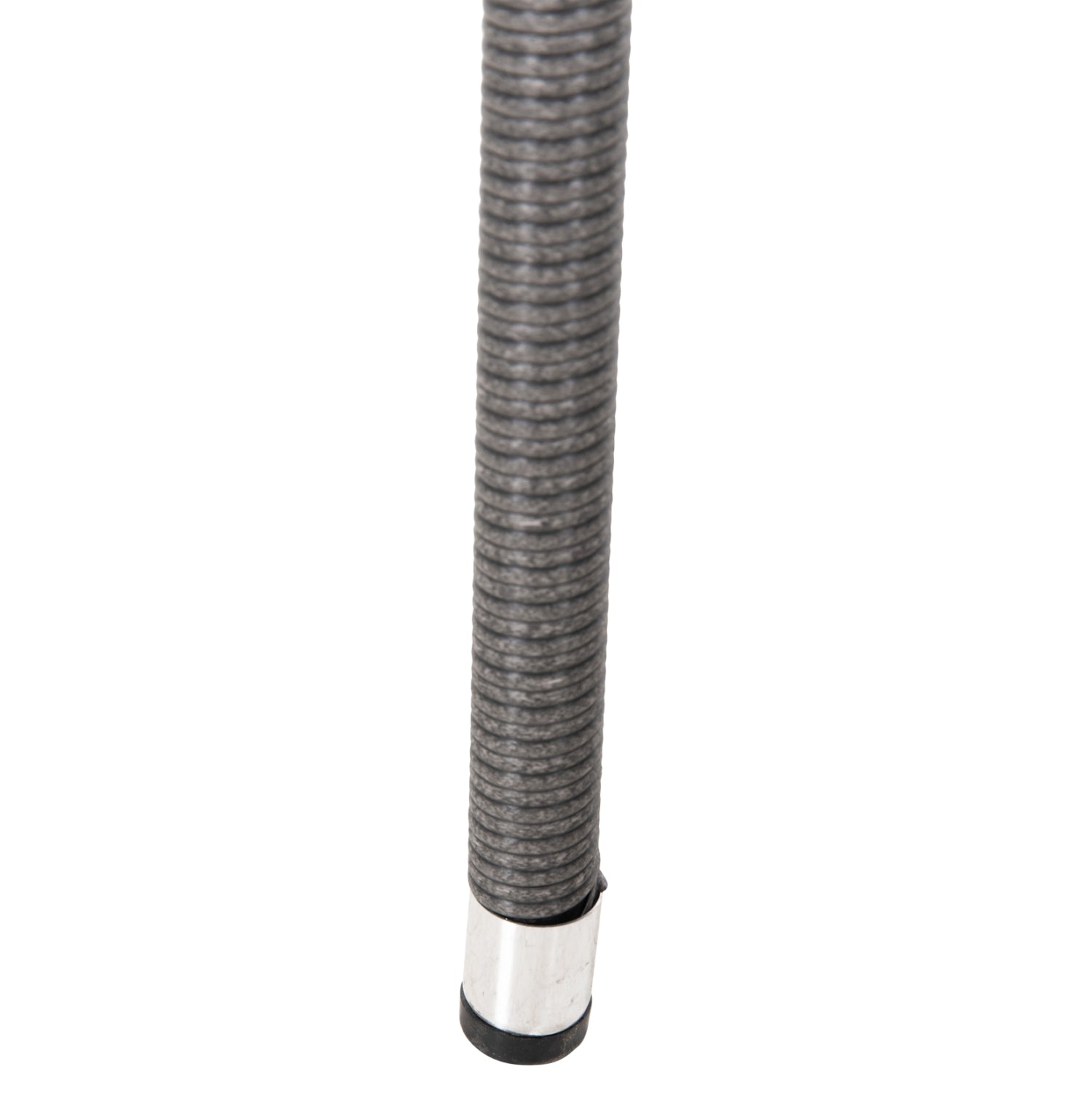 Градински стол MORNER метален, с пе сива ракита 55x58x87 см