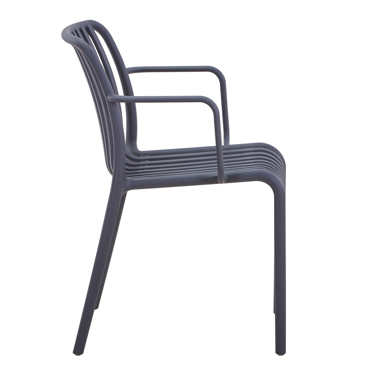 Кресло Конви с подлакътник сив цвят