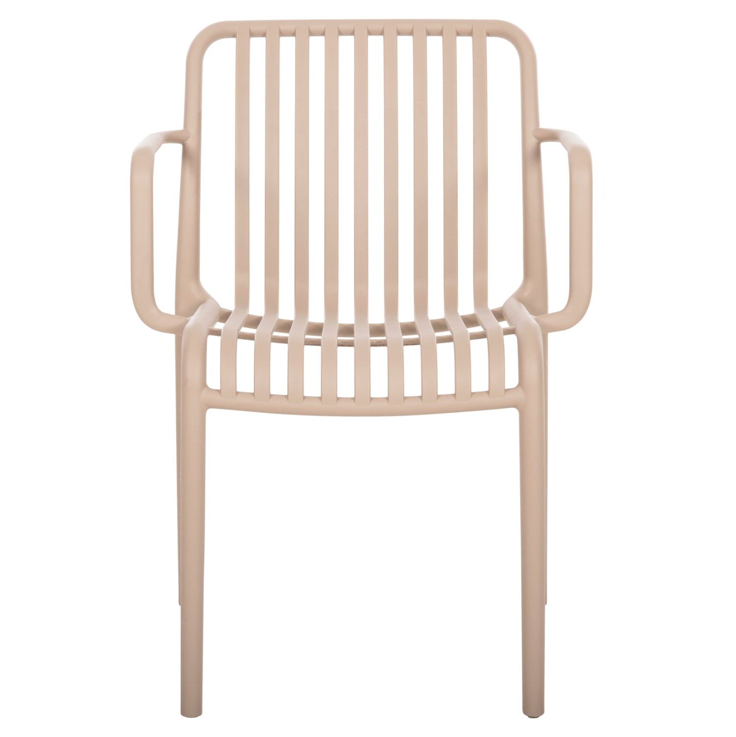 Кресло Конви с подлакътник цвят капучино 55x56x79