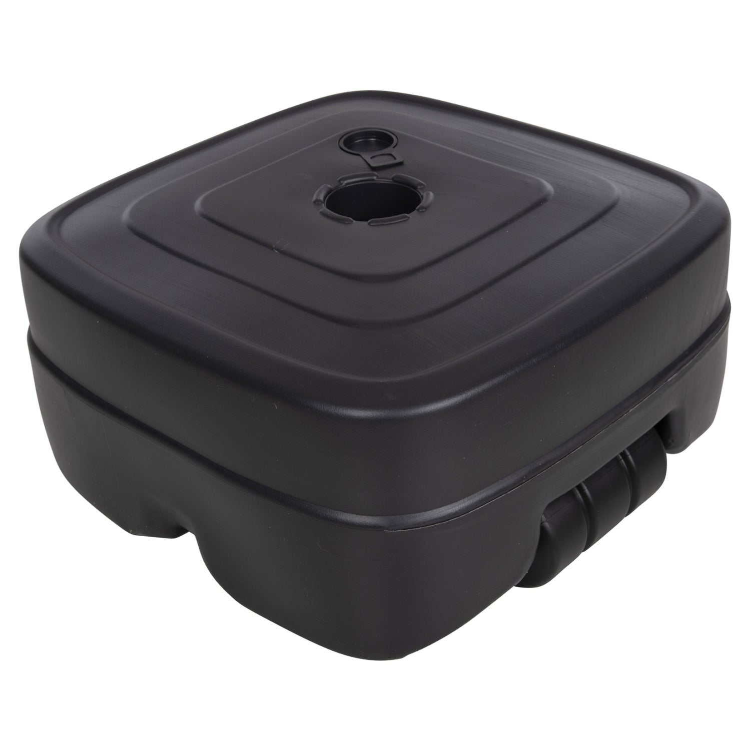 Пластмасова основа за чадър с колела / карбон - 33/50 мм стойка 46.5x23.5h