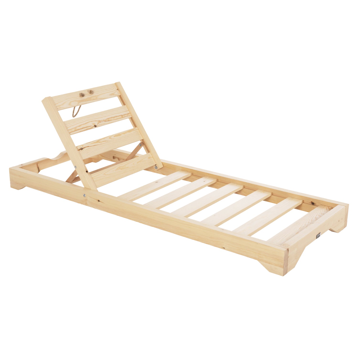 Шелон ikaria натурален боров дървесина 80x208x32-100см