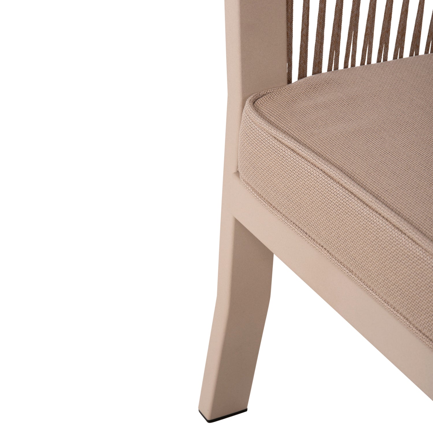 Комплект Дрийм цвят бежов-капучино с маса 201x101x79