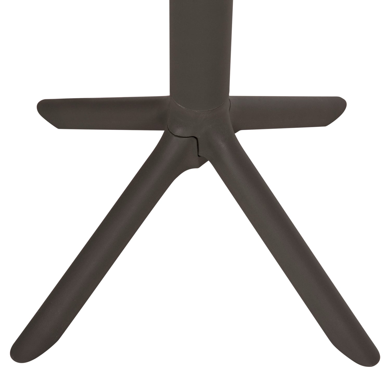 Кръгла бар маса Тerrin полипропилен тъмно маслиново зелена φ60x106hcm