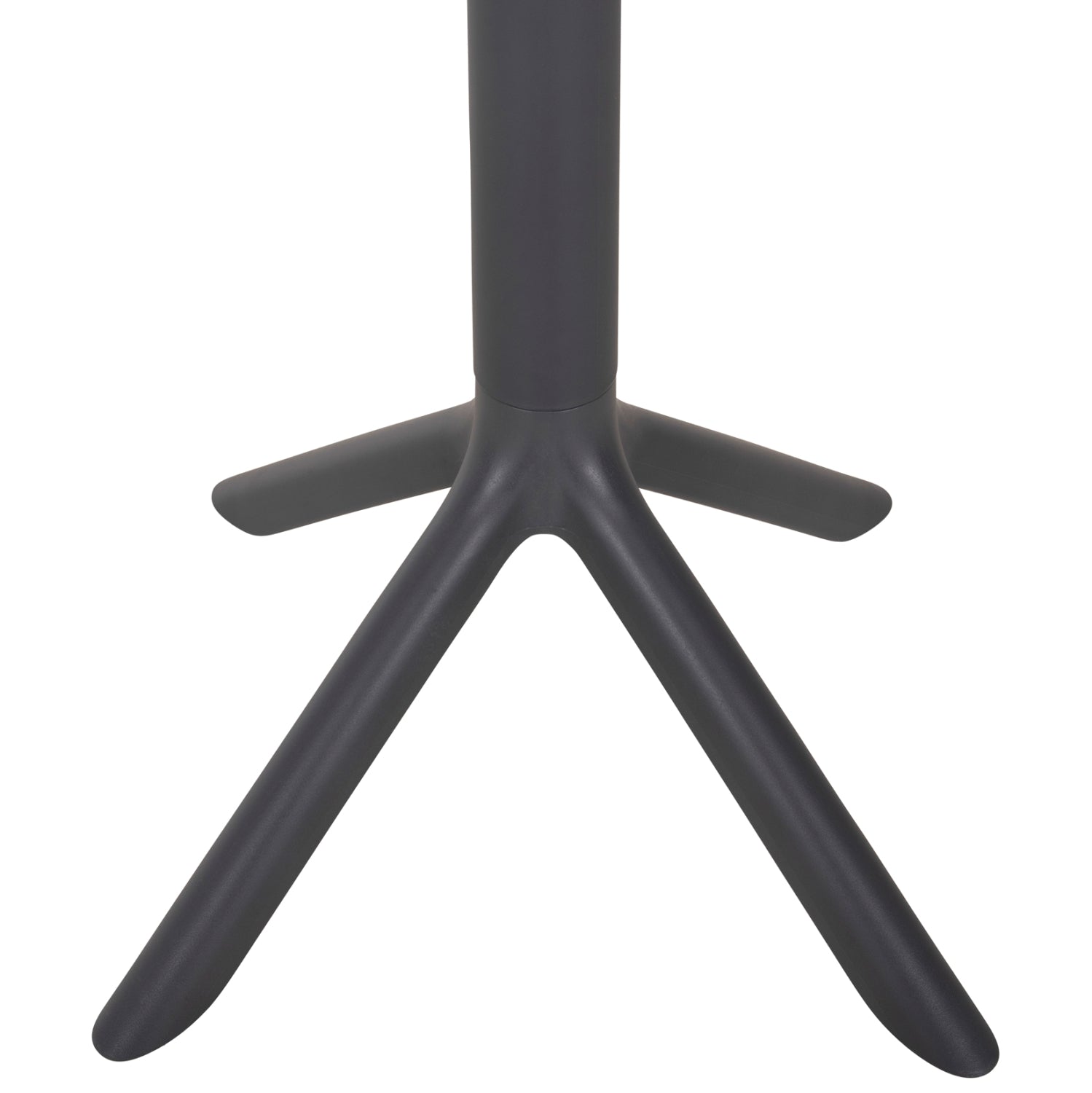 Бар маса Тери сив цвят полипропилен Φ61x107