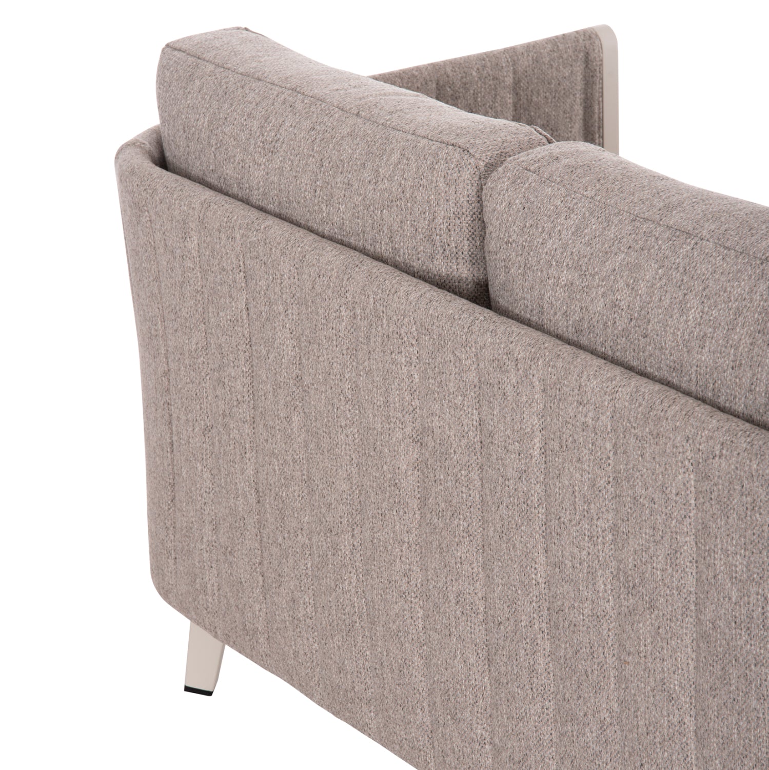 Комплект градински Лари алуминий бежов цвят с маса 125x65x40,5