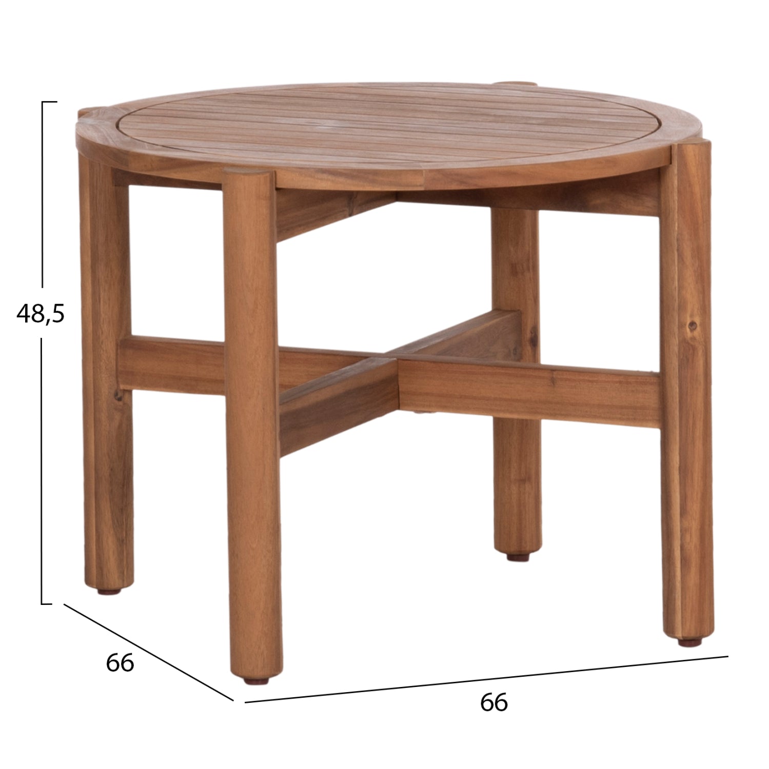 Холна маса Сенджи ф60 -натурал