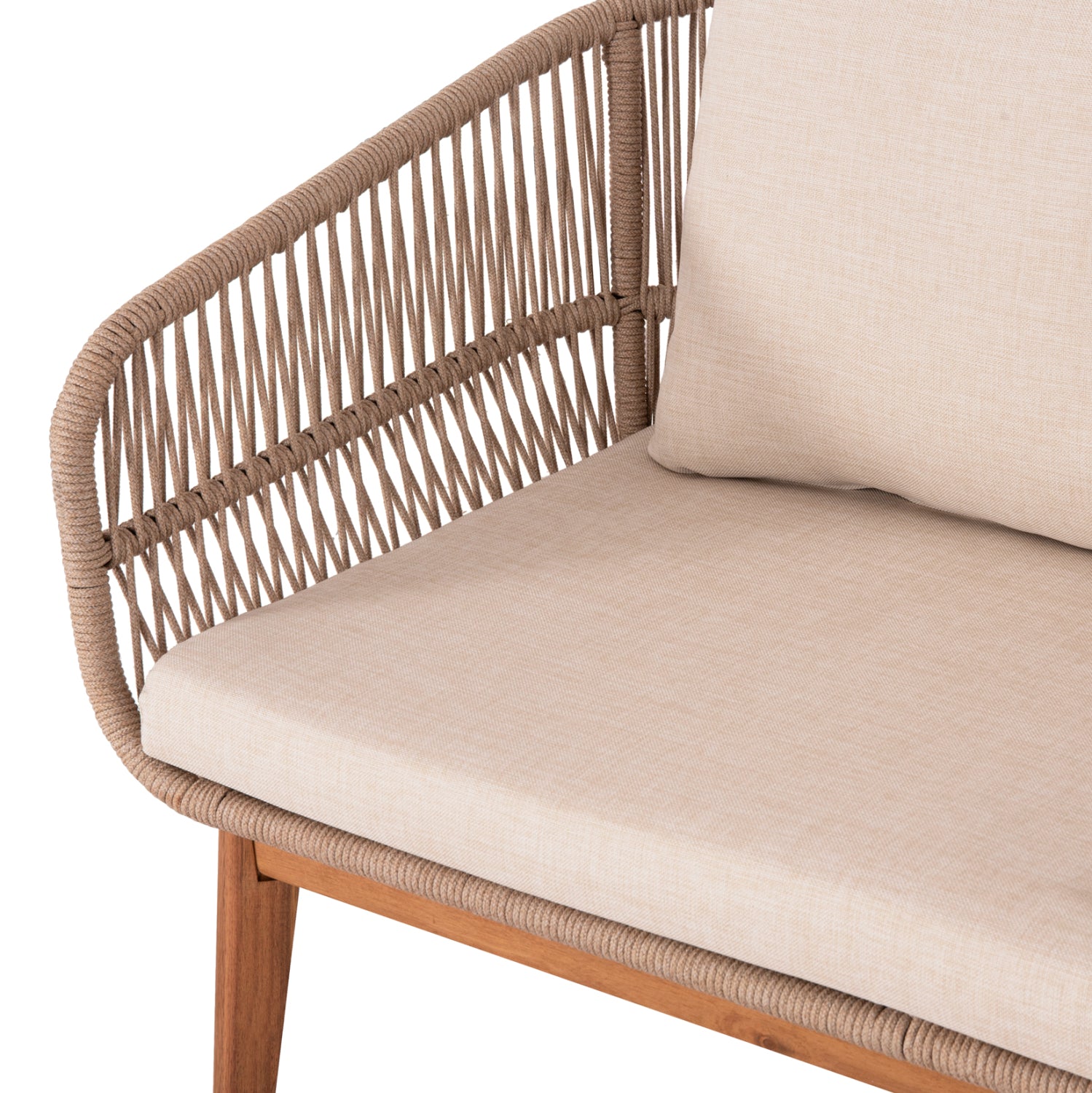 Комплект Франки акация/метал натурал