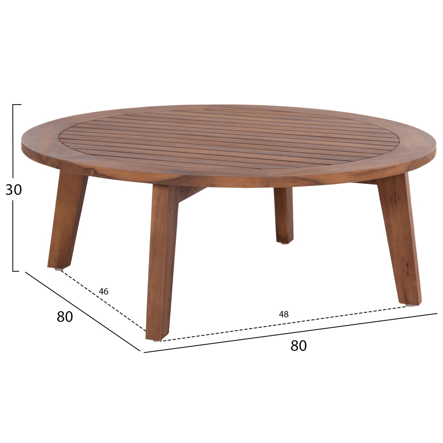 Градински комплект HARRA акациево дърво с маса 200x75.5x87 естествен-сив цвят 4 бр