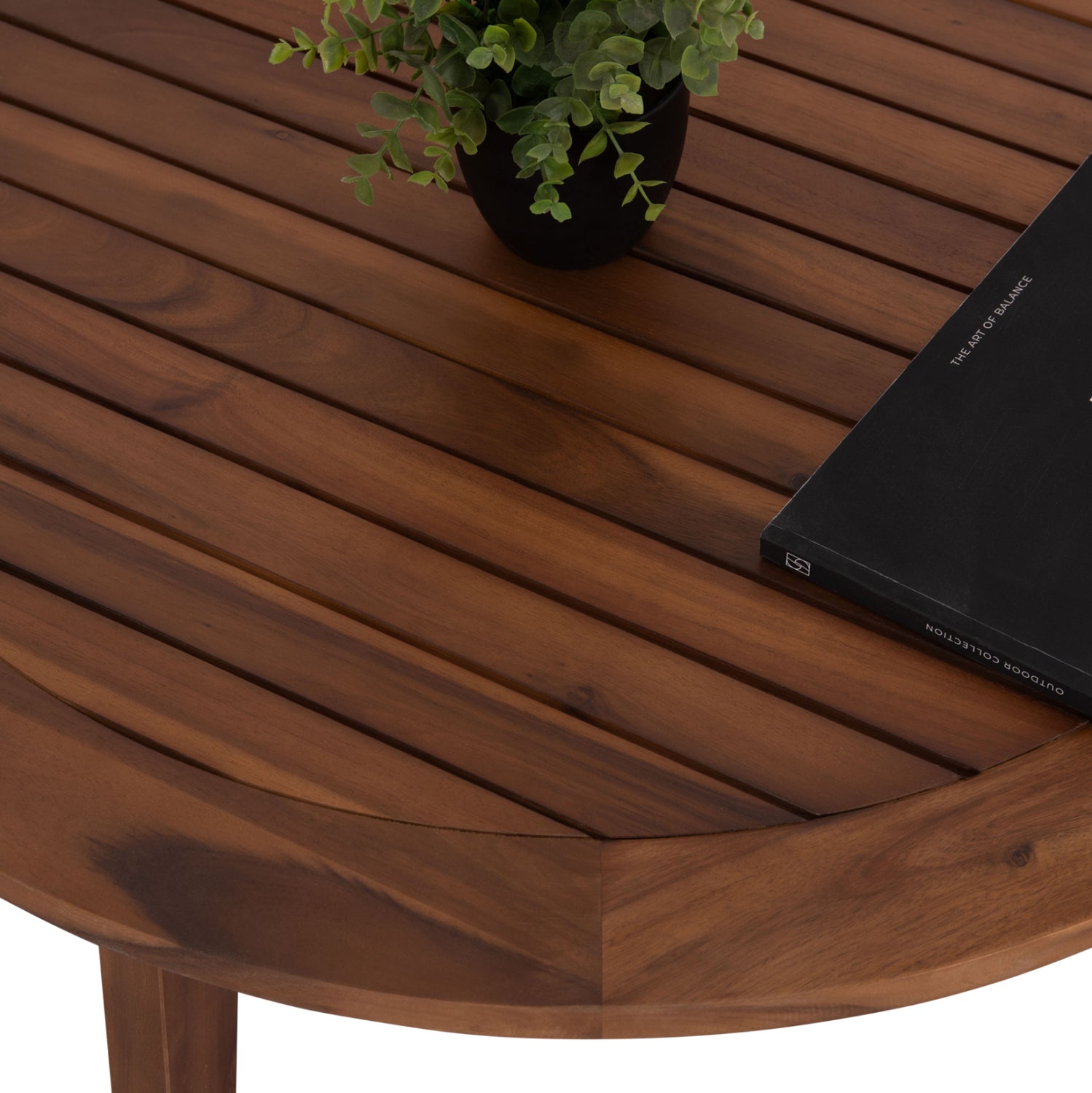 Градински комплект HARRA акациево дърво с маса 200x75.5x87 естествен-сив цвят 4 бр