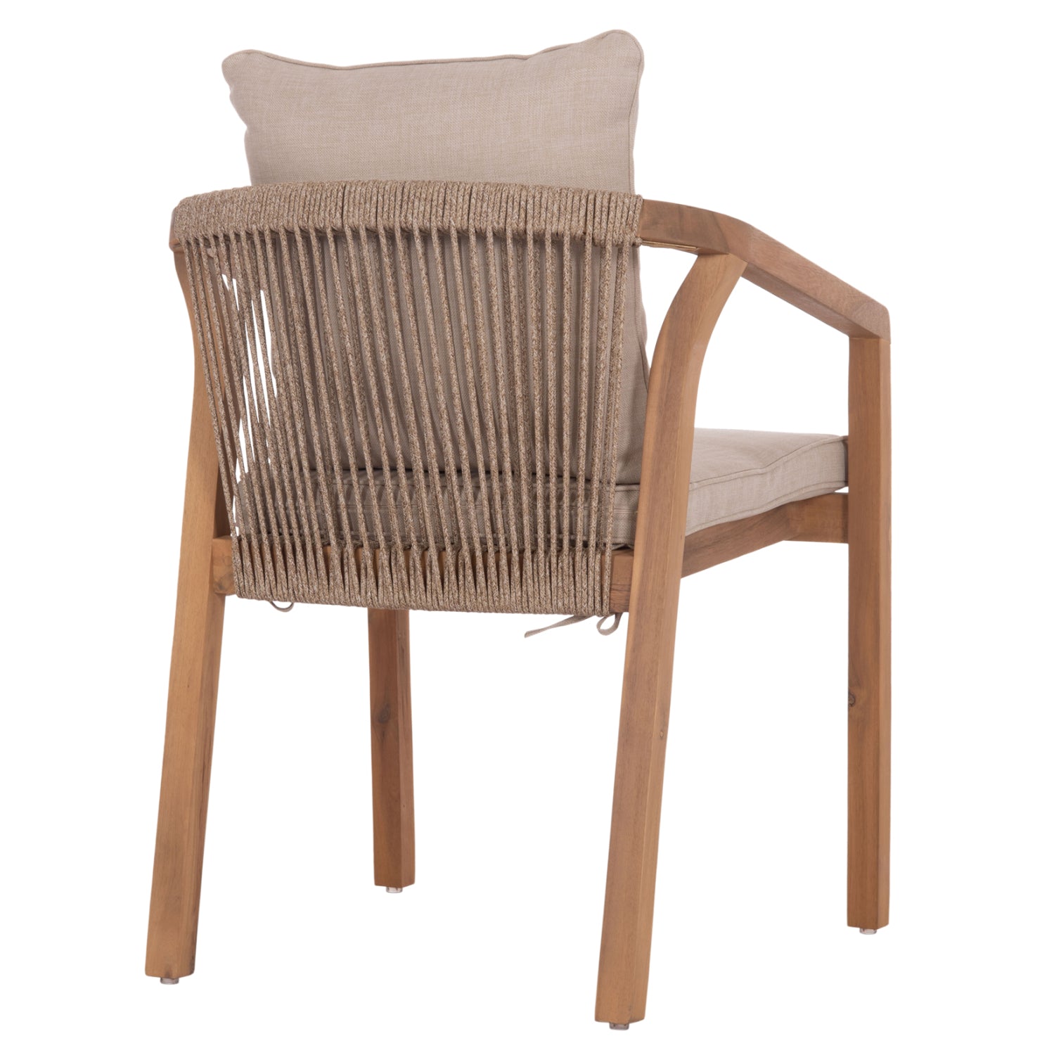 Стол CONTREL цвят натурал-бежов 61x58x75см