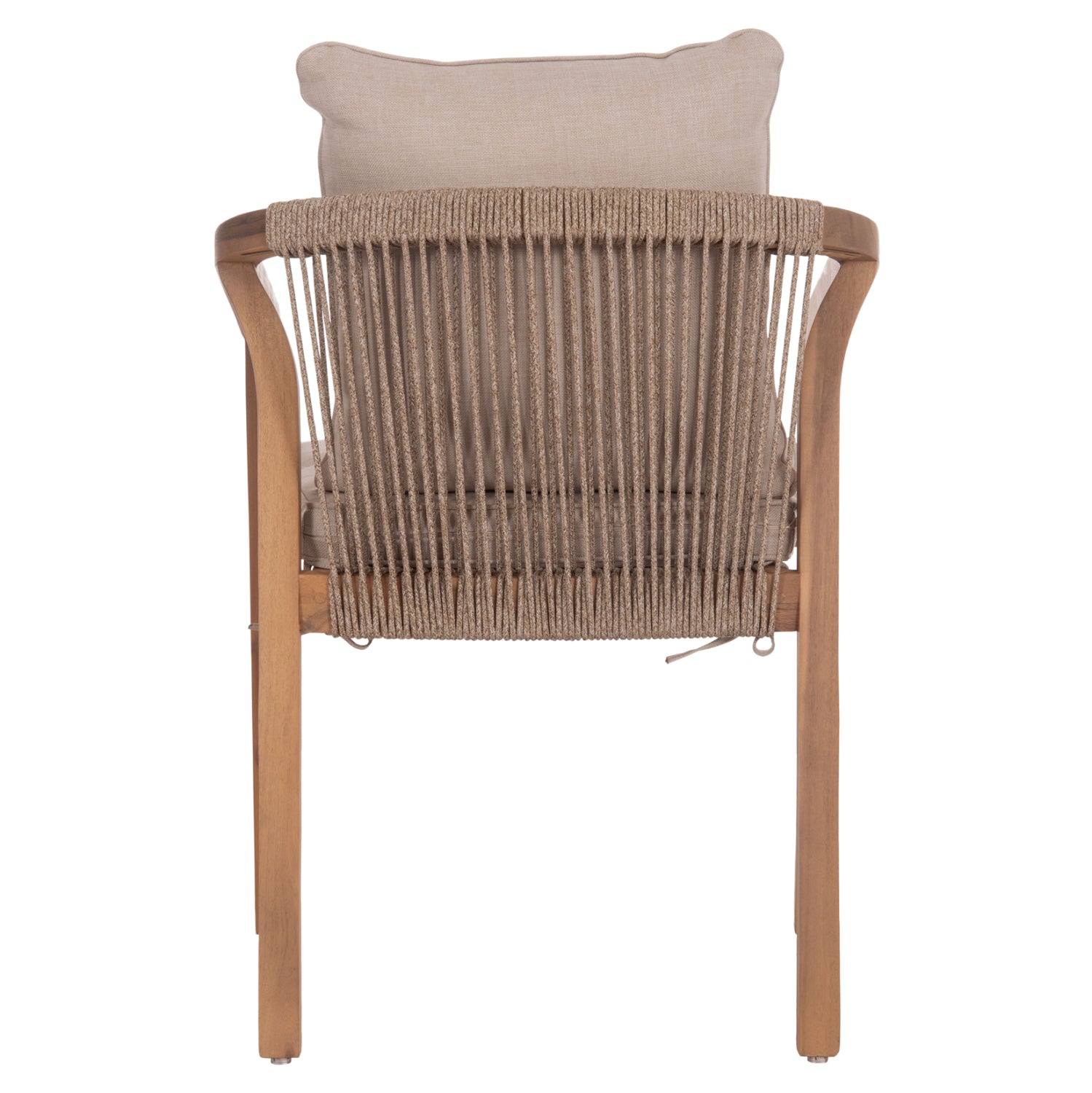 Стол CONTREL цвят натурал-бежов 61x58x75см