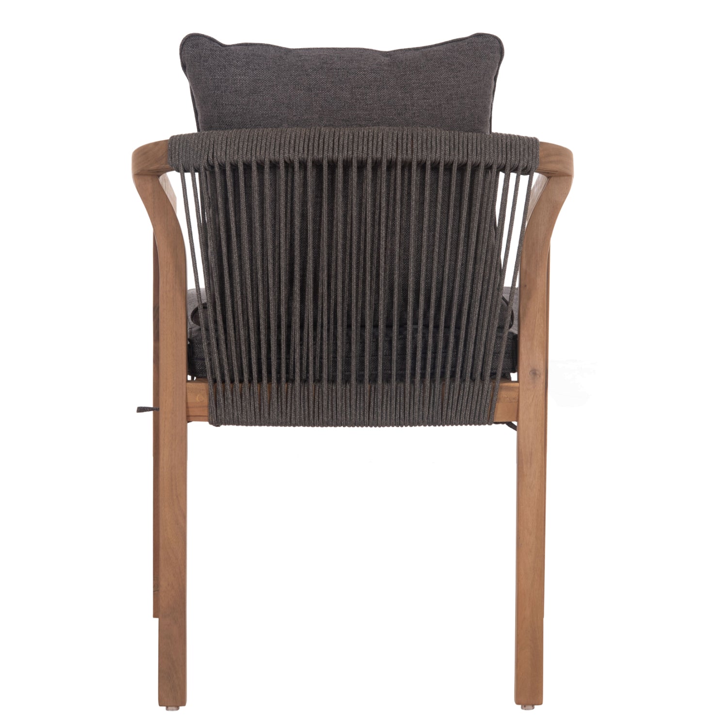 Стол CONTREL цвят натурал-сив 61x58x75см