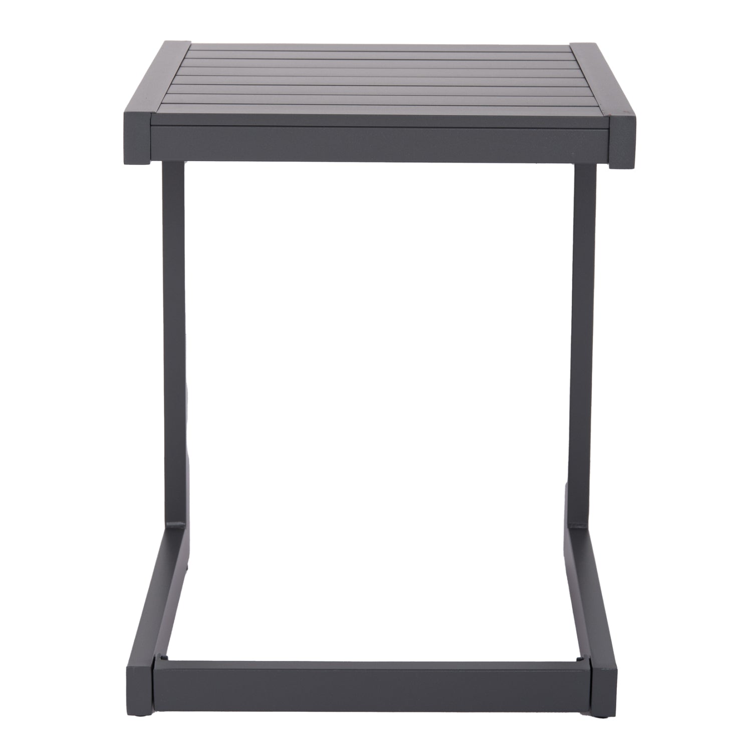 Стол маса Belling алуминиев в тъмно сиво 42x43x53см.