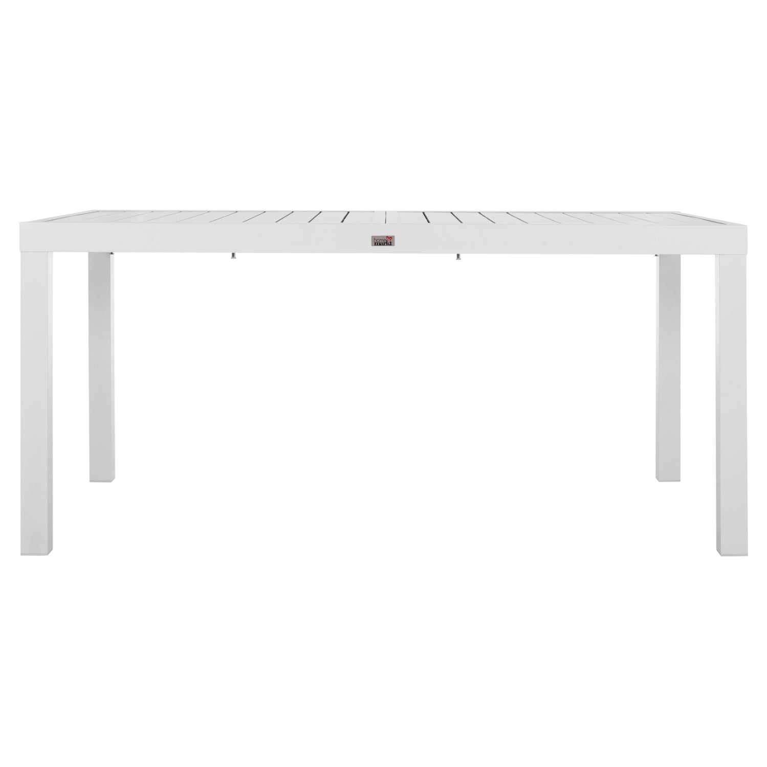 Разтегателна маса Krum алуминиева бяла 160-240x90x73всм