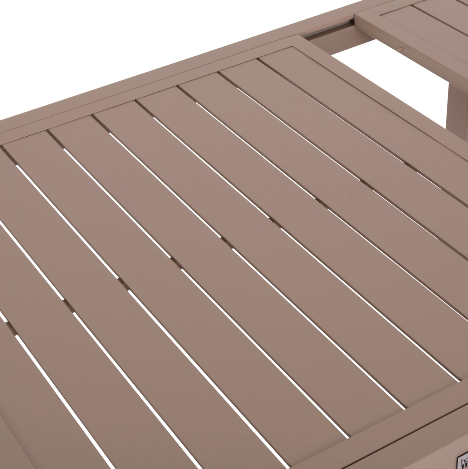 Разтегателна маса Krum алуминиев капучино 160-240x90x73hсм