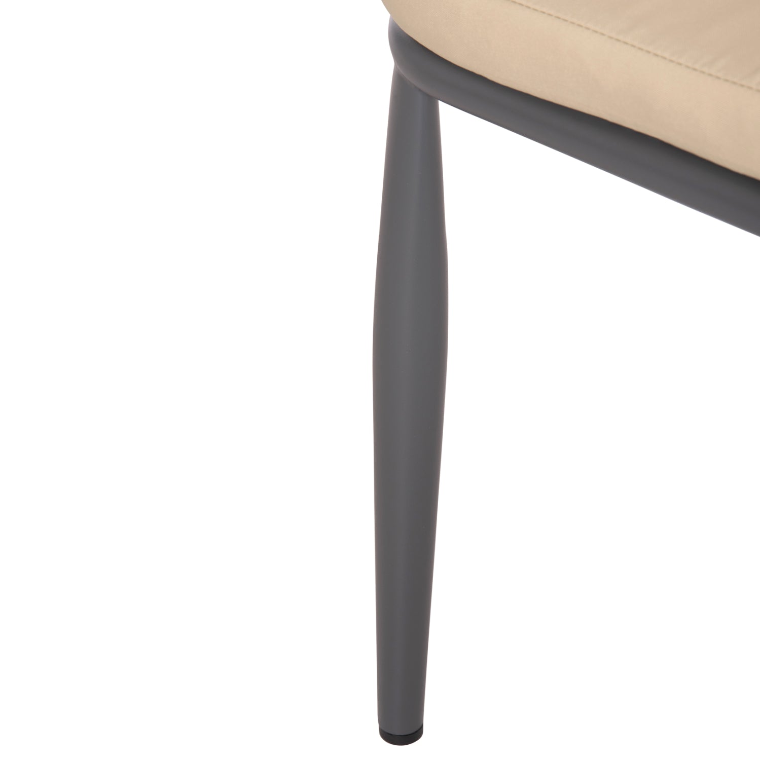 Кресло MAGNET цвят тъмно сив-кремав 59x61x81.5