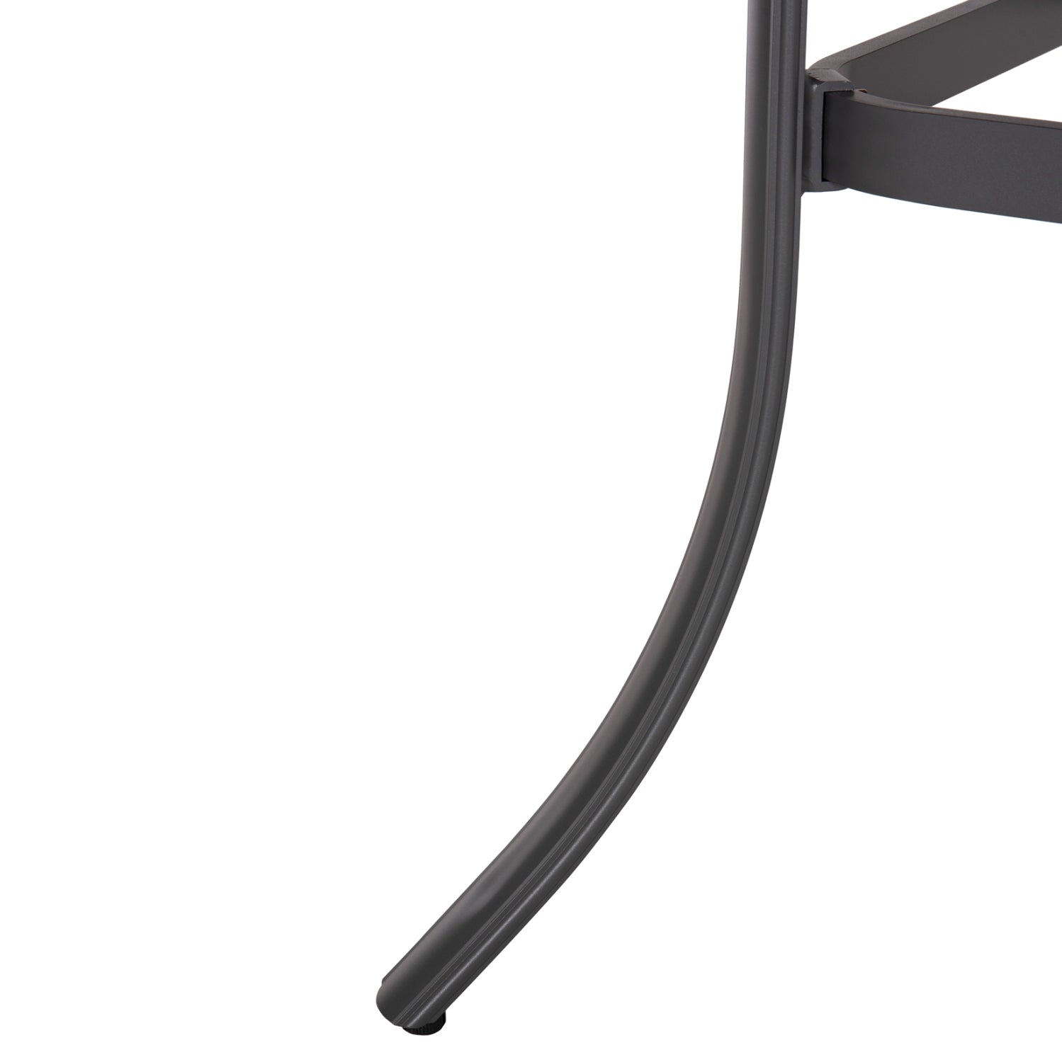 Градинска маса Telamo алуминиева цвят антрацит-полиуърд натурал плот160x90x73.5см