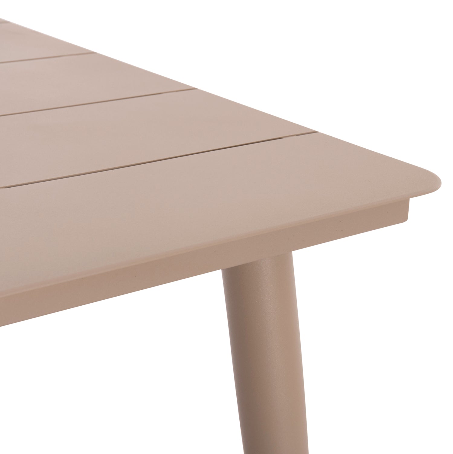 Алуминиева маса правоъгълна Higer капучино 160х90х78см