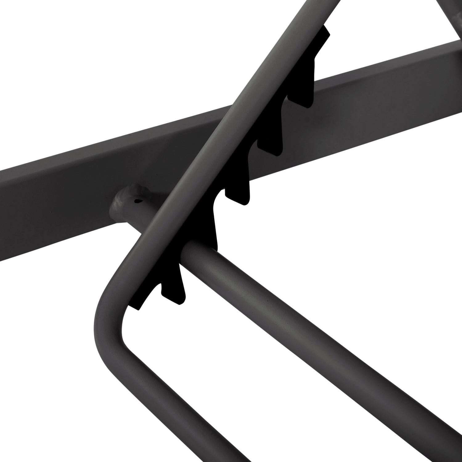 Шезлонг Рико сив цвят 198x61,5x97